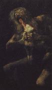 Francisco Goya saturnus slular sina barn oil painting reproduction